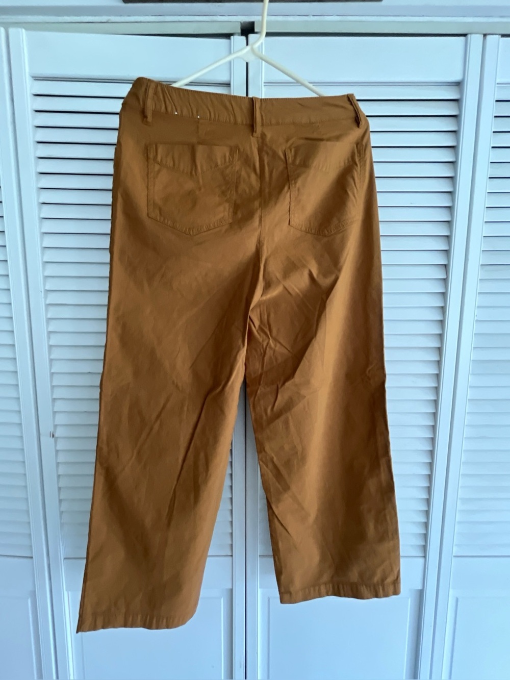Nicole Miller Wide-Leg Pants in Golden Brown size 8